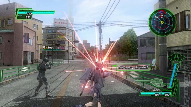 Earth Defense Force 2025 - PS3 Screen