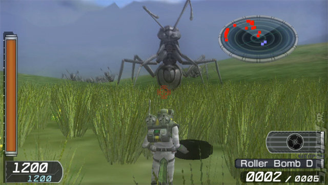 Earth Defense Force 2: Invaders From Planet Space - PSVita Screen