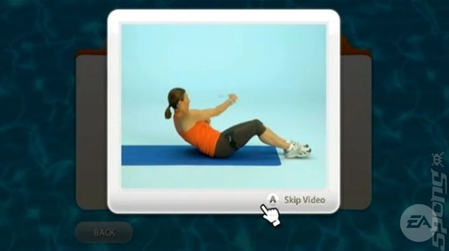 EA SPORTS Active: More Workouts - Wii Screen