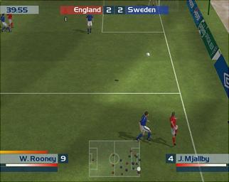 England International Football - PS2 Screen