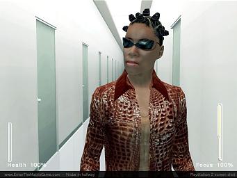 Enter the Matrix - PS2 Screen