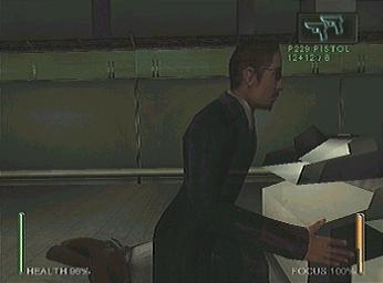 Enter the Matrix - PS2 Screen