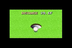 ESPN Final Round Golf - GBA Screen