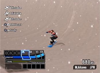 ESPN International Winter Sports - PS2 Screen