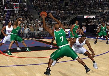 ESPN NBA Basketball - PS2 Screen