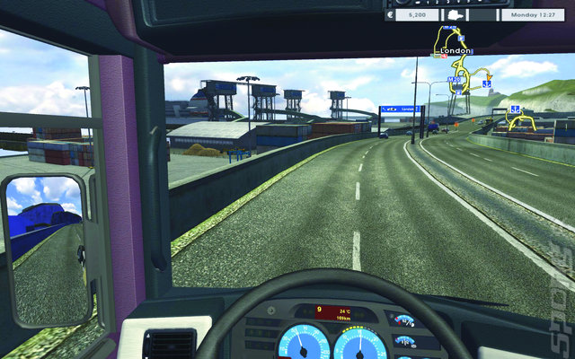 European Ship Simulator/Euro Truck Simulator Gold Double Pack - PC Screen