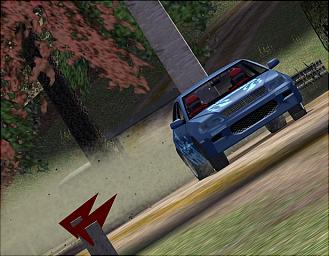 Euro Rally Champion - PS2 Screen