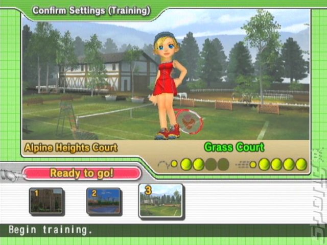 Everybody's Tennis - PS2 Screen