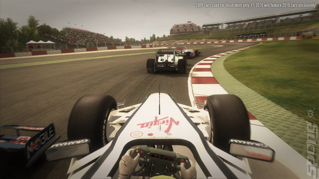 Codemasters on F1 2011 Editorial image