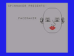 Facemaker - Colecovision Screen