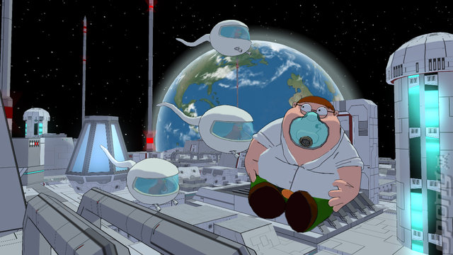 Family Guy: Back To The Multiverse - PS3 Screen