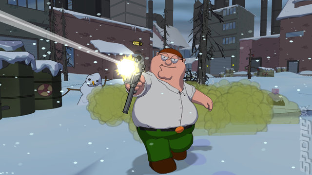 Family Guy: Back To The Multiverse - PS3 Screen