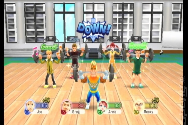 Family Party Fitness Fun - Wii Screen