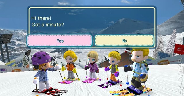 Family Ski - Wii Screen