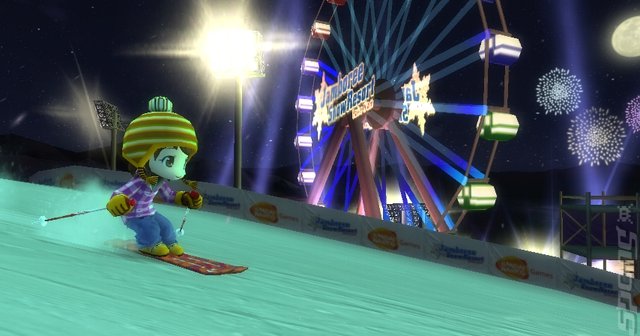 Family Ski & Snowboard - Wii Screen