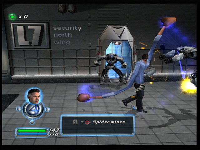 Fantastic 4 - PS2 Screen