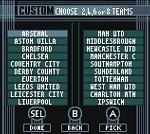 FA Premier League Stars 2001 - Game Boy Color Screen