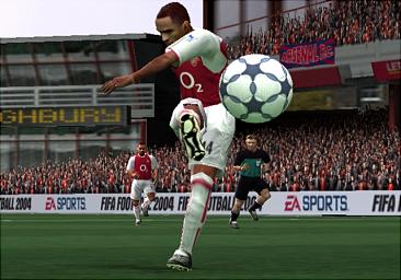 FIFA Football 2004 - PS2 Screen