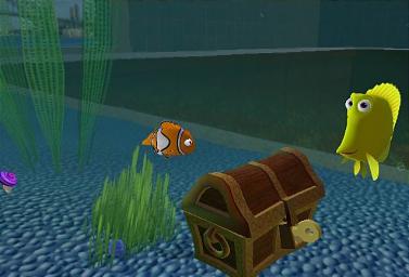 Finding Nemo - PS2 Screen