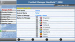 Football Manager 2008 - PSP Screen