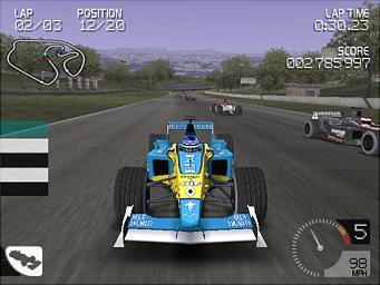 Formula One 2003 - PS2 Screen