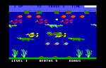 Frogger 2: Threedeep! - C64 Screen