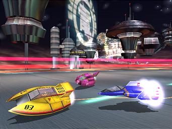 F Zero GX - GameCube Screen