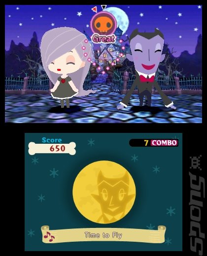 Gabrielle's Ghostly Groove 3D - 3DS/2DS Screen