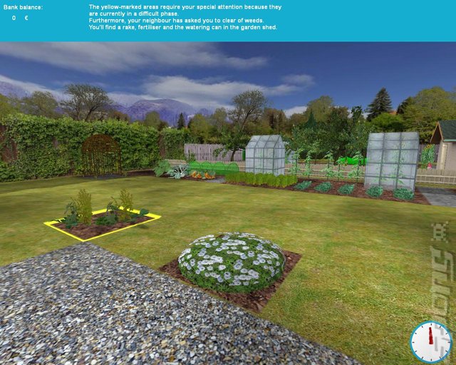 Garden Simulator - PC Screen