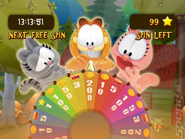 Garfield's Wild Race - Android Screen