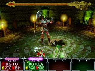 Gauntlet: Dark Legacy - PS2 Screen