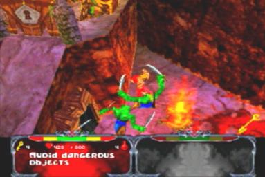 Gauntlet Legends - PlayStation Screen