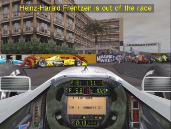 Geoff Crammond�s Grand Prix 3 2000 Season - PC Screen