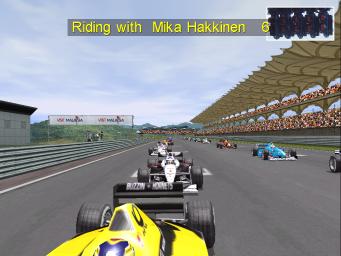 Geoff Crammond�s Grand Prix 3 2000 Season - PC Screen