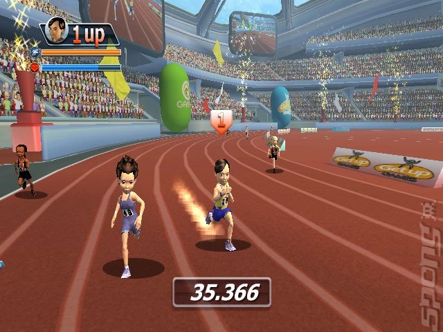 Get Up Games: Family Sports - Wii Screen