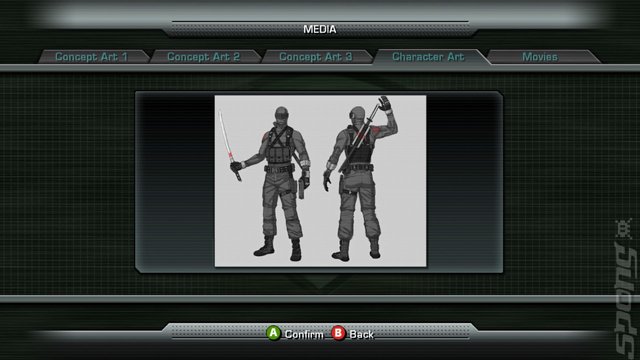 G.I. Joe: The Rise of Cobra - PSP Screen