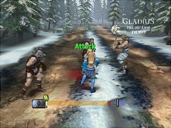 Gladius - GameCube Screen