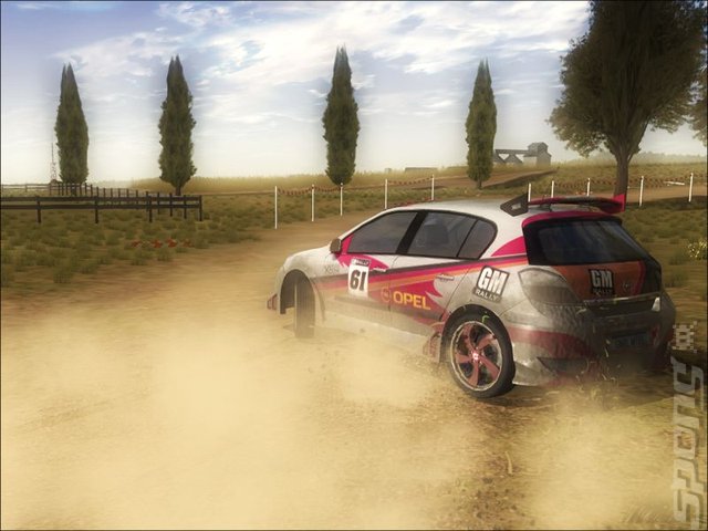 GM Rally - PC Screen