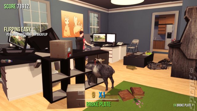 Goat Simulator: The Goaty - Switch Screen