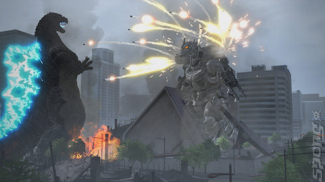 Godzilla - PS4 Screen
