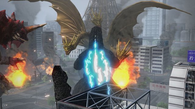 Godzilla - PS4 Screen