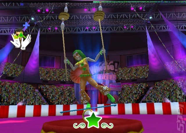 GO PLAY Circus Star - Wii Screen