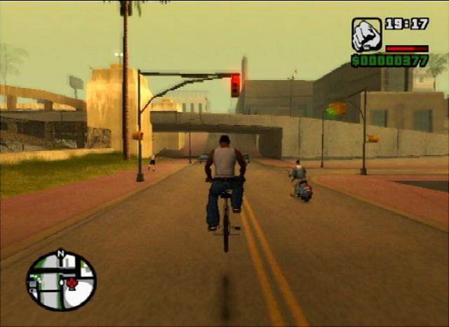 Grand Theft Auto: San Andreas - PS2 Screen