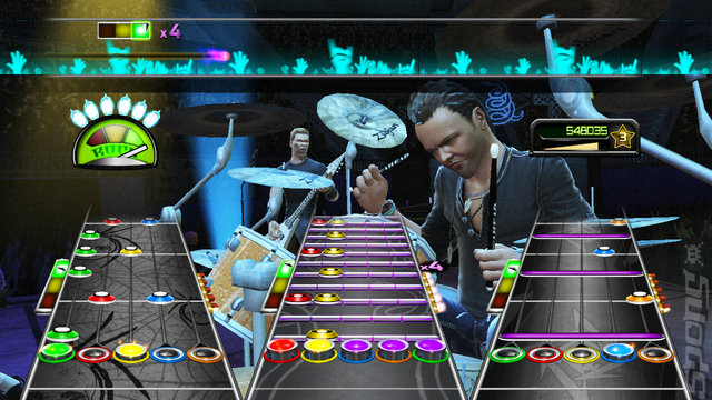 Guitar Hero Metallica - PS3 Screen