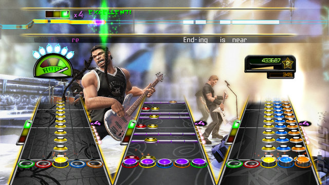Guitar Hero Metallica - Xbox 360 Screen