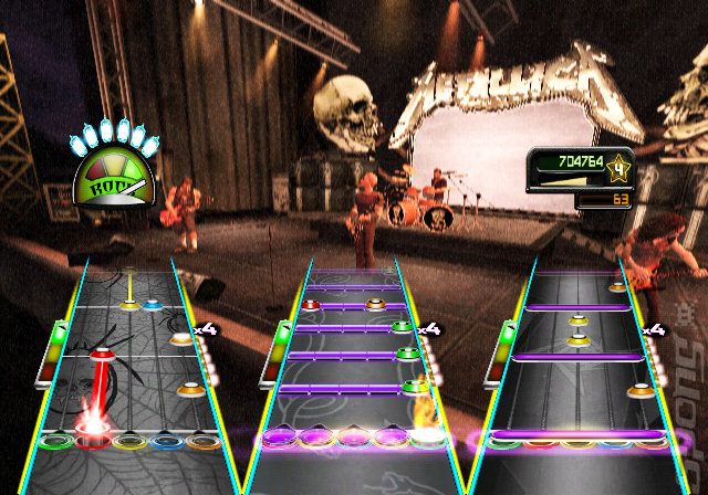 Guitar Hero Metallica - Wii Screen