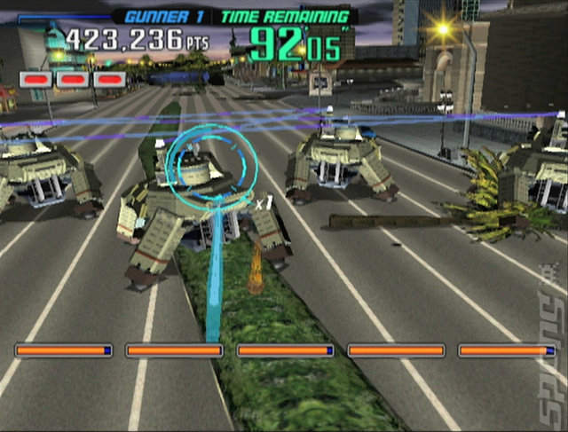 Arcade: Hits Pack: Gunblade New York/LA Machineguns - Wii Screen