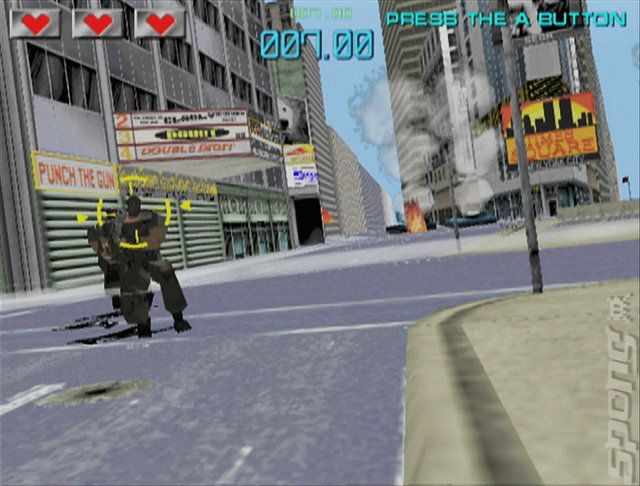 Arcade: Hits Pack: Gunblade New York/LA Machineguns - Wii Screen