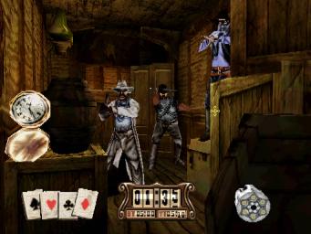 Gunfighter: The Legend of Jesse James - PlayStation Screen