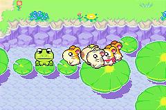 Hamtaro: Rainbow Rescue - GBA Screen